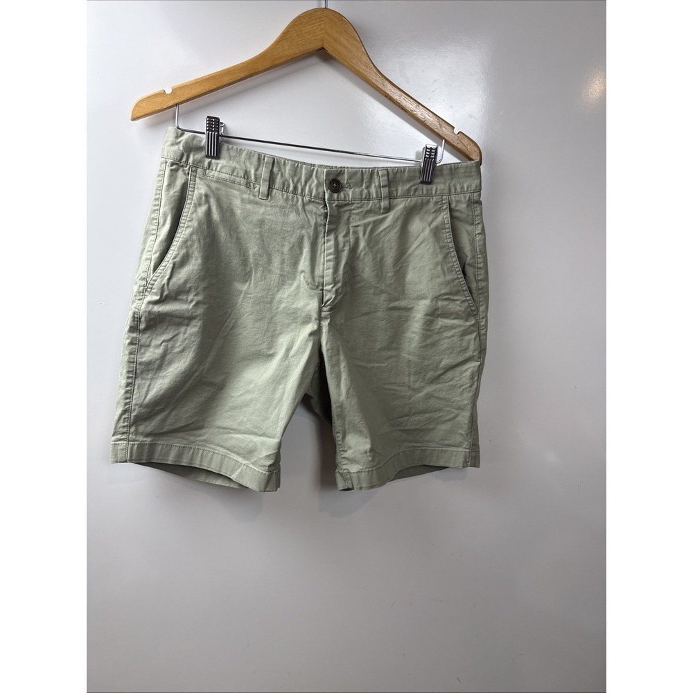 Bonobos Cotton Chino Shorts Men's Grren 32 8 Inch